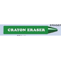Screened Crayon Shape Eraser